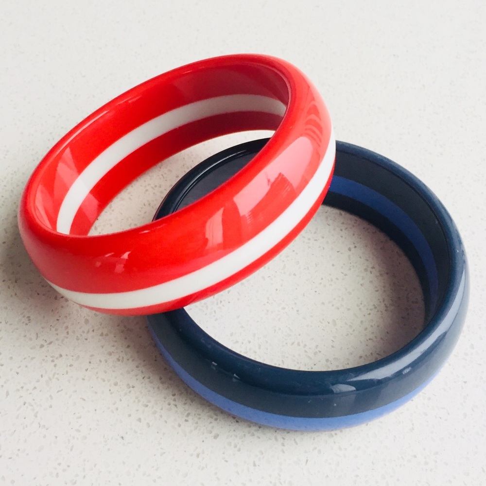 Cynthia Rowley Striped Bangles